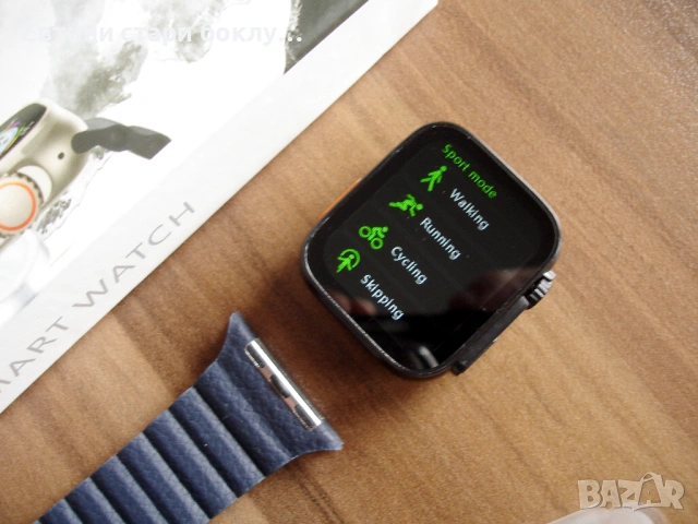 T 800 Ultra - Смарт часовник, снимка 5 - Смарт гривни - 53282430