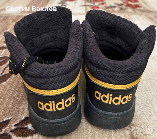 Adidas sportswear - Спортни обувки от еко кожа с лого, снимка 6 - Детски обувки - 51857285