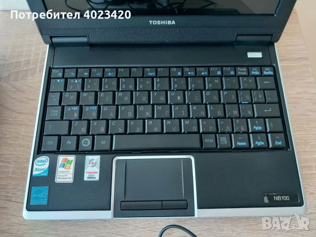 Мини лаптоп Toshiba NB 100, снимка 8 - Лаптопи за дома - 45528687