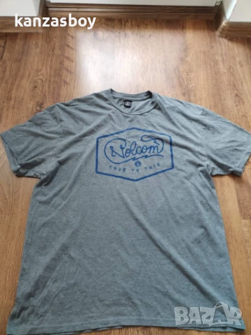 volcom - страхотна мъжка тениска XL, снимка 5 - Тениски - 51379375