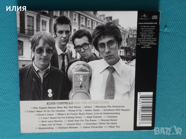 Elvis Costello – 2007 - The Best Of Elvis Costello - The First 10 Years(Pop Rock,New Wave)(Digipak), снимка 4 - CD дискове - 45063292