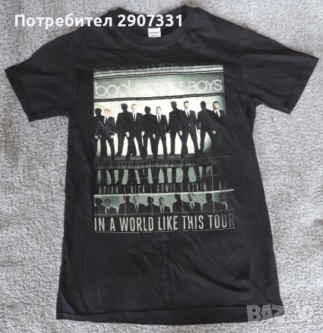 Тениска групи Backstreet boys. Tour 2013, снимка 1 - Тениски - 45374810