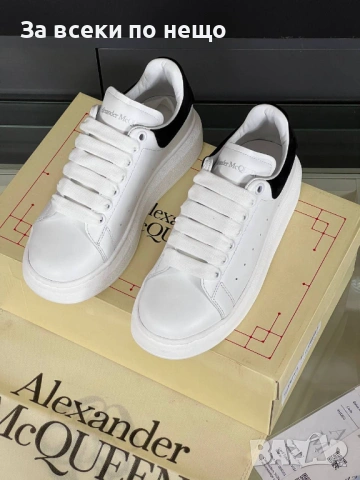 Alexander McQueen Дамски Маратонки ЕСТЕСТВЕНА КОЖА👟 Дамски Спортни Обувки Код SK994, снимка 6 - Маратонки - 53741768