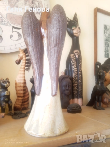 Статуетка ангел , снимка 2 - Статуетки - 53074016