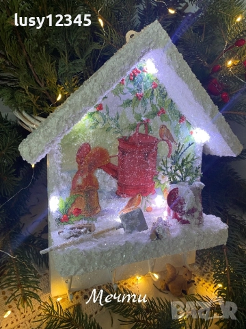 Къщичка-Снежна приказка!, снимка 7 - Декорация за дома - 52237619
