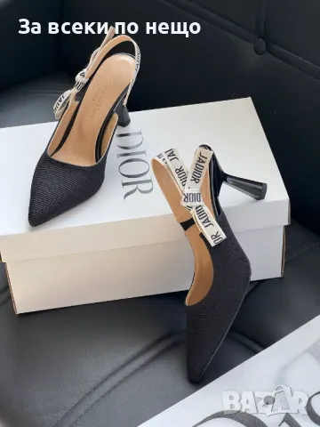 Christian Dior Дамски Сандали На Ток Кристиян Диор Код E323, снимка 2 - Чехли - 50416803