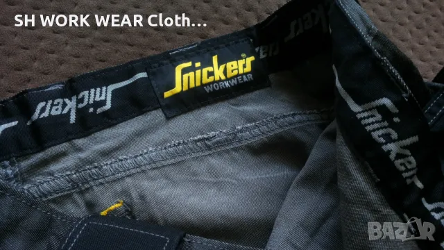 Snickers 3212 DuraTwill Work Trousers размер 52 / L работен панталон W4-244, снимка 14 - Панталони - 47141964