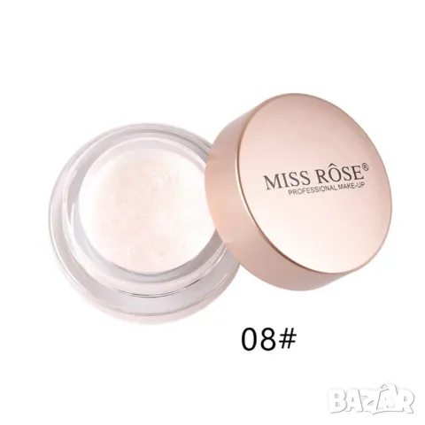 Цветен блясък за лице и коса MISS ROSE, снимка 7 - Аксесоари за коса - 47730920