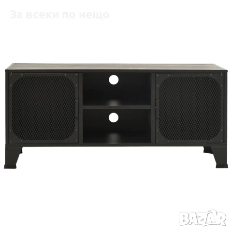 ТВ Шкаф, сив, 105x36x47 см, метал и МДФ Код P674, снимка 1