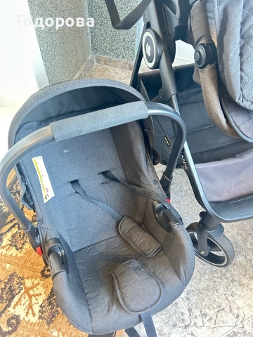 Детска комбинирана количка 3 в 1 KikkaBoo - Gianni, снимка 8 - Детски колички - 51771928