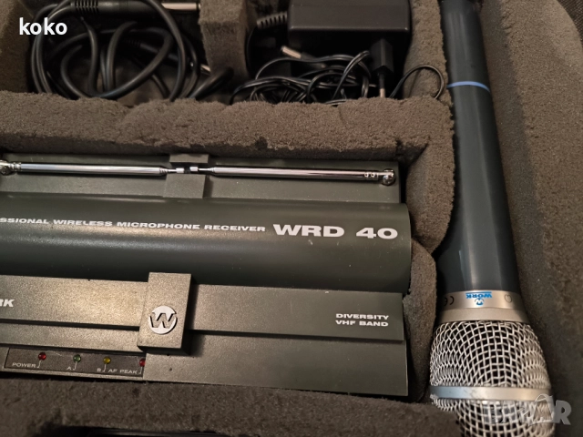 Безжичен микрофон Work wireless, снимка 2 - Микрофони - 52123988