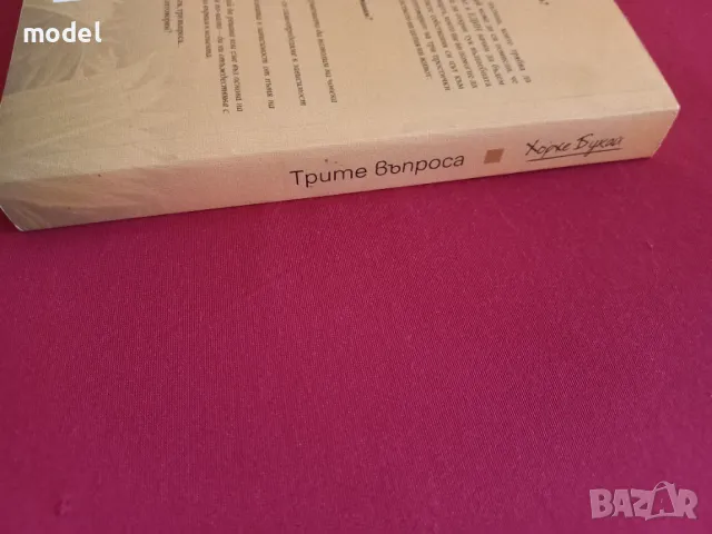 Трите въпроса - Хорхе Букай, снимка 9 - Художествена литература - 49436037