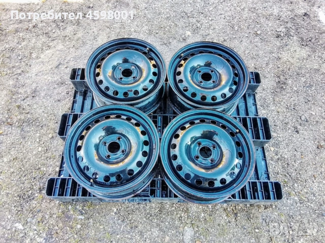 4бр.Оригинални джанти 16цола 4x100 за Dacia Jogger,Renault Clio,ZOE,Nissan Micra,Note,Lada