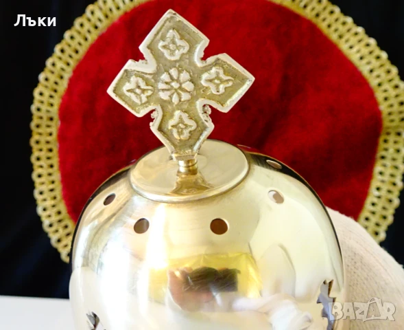 Бронзово кандило,кадило шедьовър., снимка 2 - Антикварни и старинни предмети - 50774418