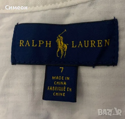 Polo Ralph Lauren оригинална риза ръст 128-137см с дълъг ръкав, снимка 3 - Детски ризи - 48253839