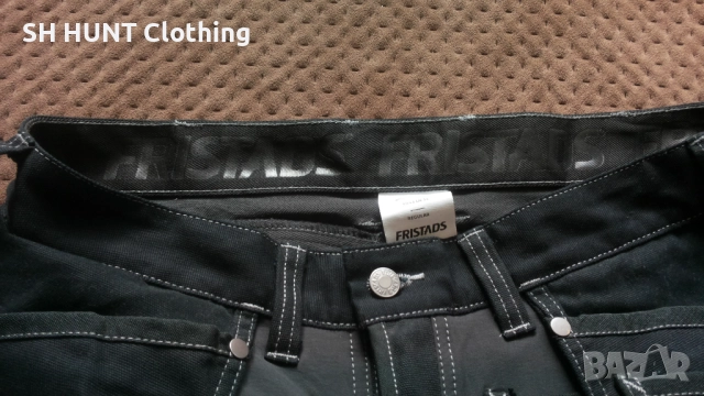 FRISTAD CRAFTSMAN STRETCH TROUSERS 2530 CYD размер 50 / M работен панталон с еластична материя W4-82, снимка 14 - Панталони - 51993721