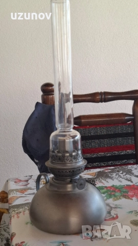 старина газена лампа, снимка 2 - Антикварни и старинни предмети - 52429574