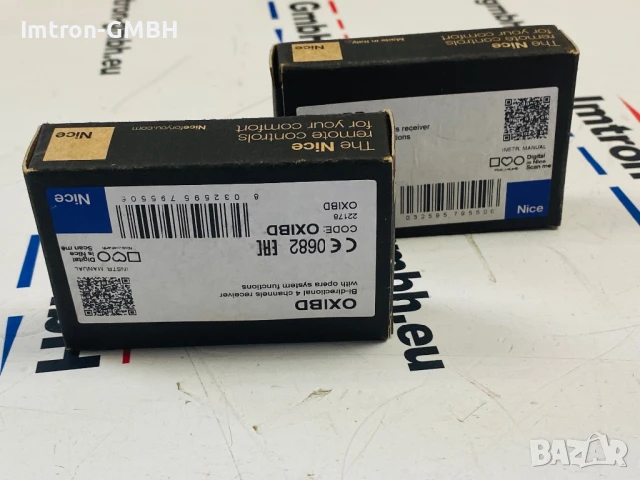 Дистанционен приемник, Nice, OXIBD, 4 канала, 433.92 MHz, снимка 6 - Друга електроника - 50805326
