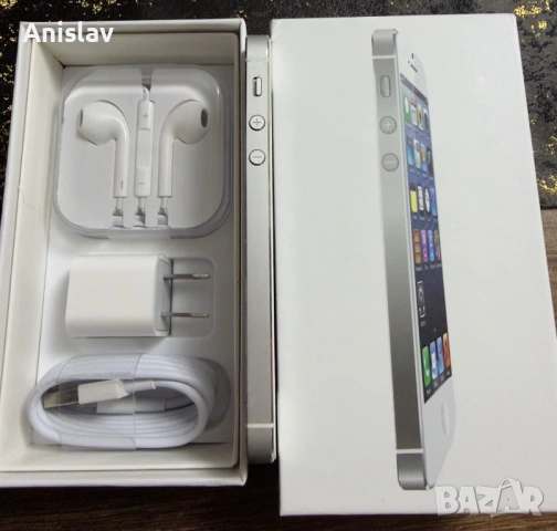 Apple iPhone 5, 16GB с кутия, снимка 5 - Apple iPhone - 53273549