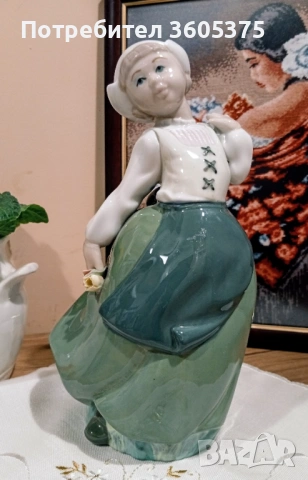 Испанска порцеланова фигура, снимка 11 - Колекции - 53565710