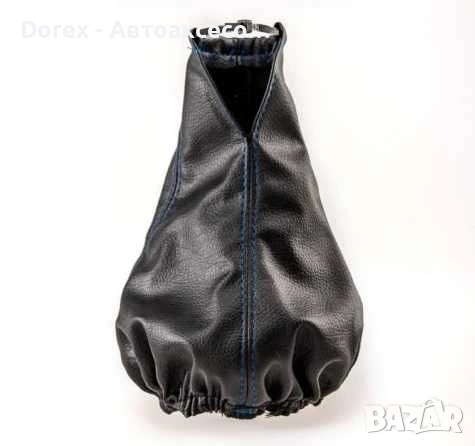 Универсален маншон за скоростен лост - еко кожа, черен или сив