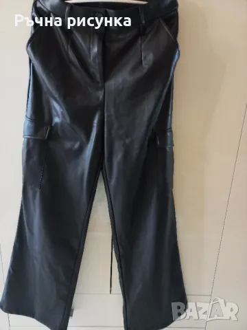 Кожен панталон размер Л, снимка 3 - Панталони - 49888611