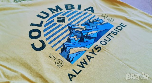 Columbia мъжка тениска, снимка 2 - Тениски - 46007331