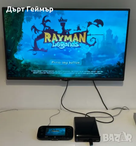 Nintendo WII U 32GB + 20 игри/ Хакната, снимка 4 - Nintendo конзоли - 48101857