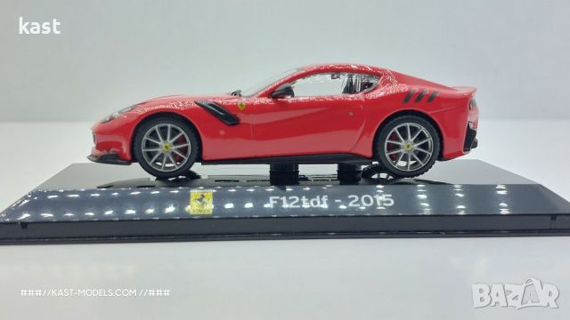 KAST-Models Умален модел на Ferrari F12 tdf 2015 Altaya 1/43, снимка 2 - Колекции - 46274434