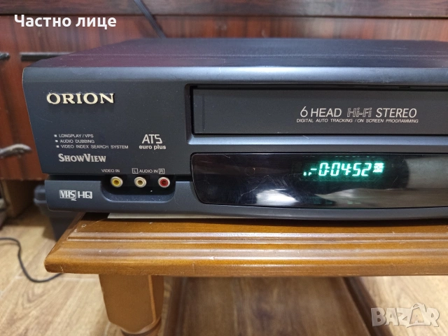 Видео"ORION"VH-2898 (6-Head Hi-Fi Stereo), снимка 3 - Плейъри, домашно кино, прожектори - 54122167