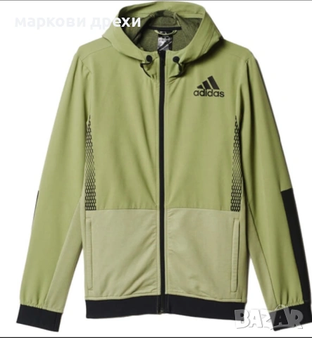 ADIDAS PERFORMANCE WORKOUT HOODI L, снимка 3 - Суичъри - 53493946