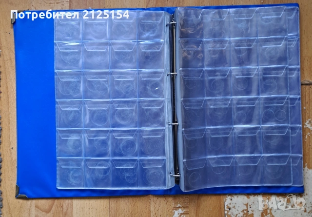 Класьор за 360 бр. монети с 15 листа., снимка 3 - Нумизматика и бонистика - 47037885