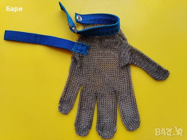 Месарска професионална ръкавица от мрежа-Германия, снимка 3 - Други - 50301571