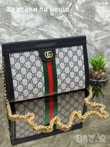 Gucci Дамска Чанта Гучи - Налични Различни Цветове Код D2174, снимка 7 - Чанти - 49425577