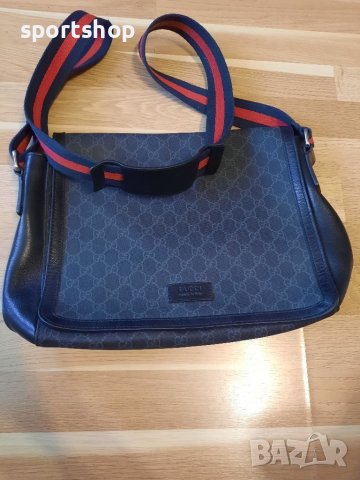 Оригинална чанта за лаптоп Gucci / Гучи, снимка 1 - Чанти - 45284498