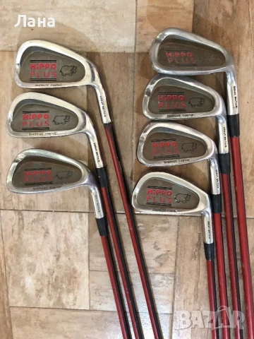 Английски комплект голф стикове в голф калфа и сгъваема количка , снимка 7 - Голф - 50913320