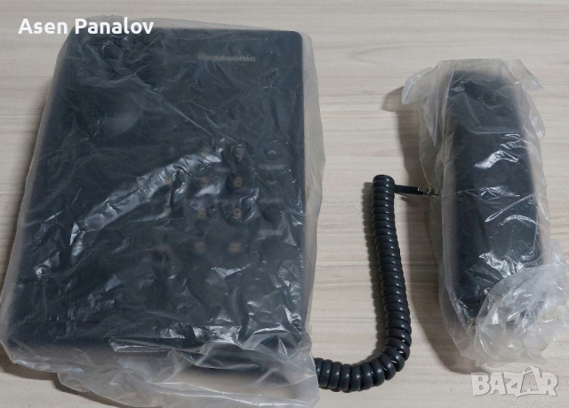 Телефон,стационарен PANASONIC KX-TS500FX-2 броя, снимка 3 - Стационарни телефони и факсове - 45001763