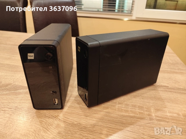 2бр. кутии за мрежови хард дискове, снимка 5 - Външни хард дискове - 53649995