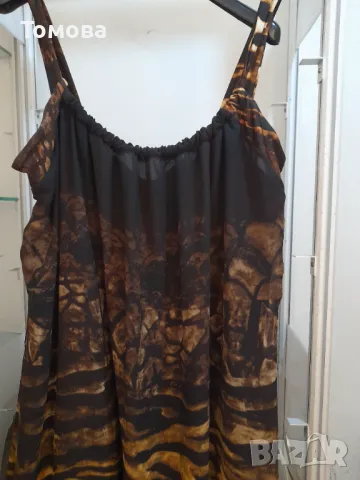 Дълга елегантна рокля roberto cavalli - № ХЛ, снимка 10 - Рокли - 50390273