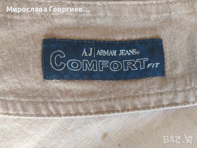 Дамска риза ARMANI JEANS, Произведена в Италия, Размер US 14 / L, снимка 5 - Ризи - 46302182