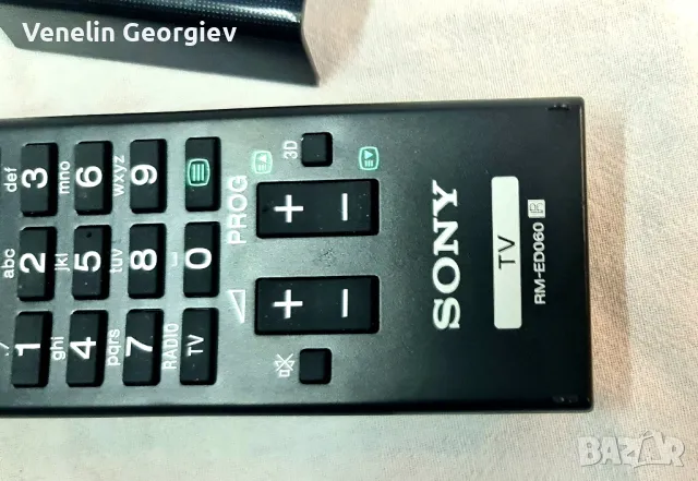 Дистанционно за телевизор Sony, RM-ED060, Черно, снимка 9 - Дистанционни - 48970946