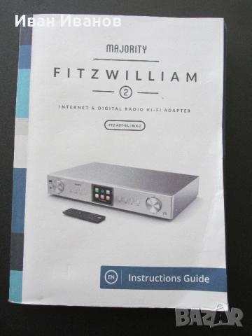MAJORITY FITZWILLIAM 2 Hi-Fi Tuner Spotify WI-FI Bletooth Internet Player Streamer , снимка 18 - Ресийвъри, усилватели, смесителни пултове - 54211574