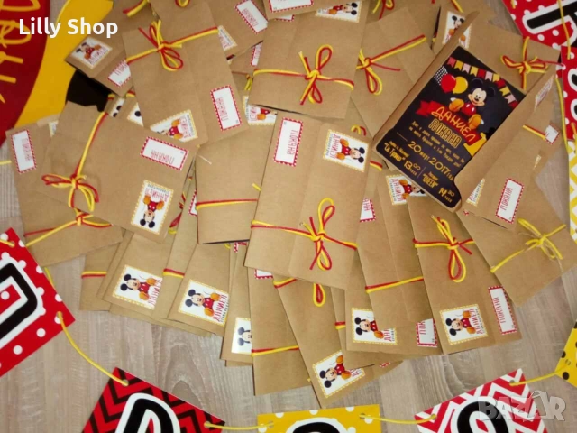 Мики Маус/Mickey Mause банер за рожден ден декорация, снимка 4 - Декорация - 53224329