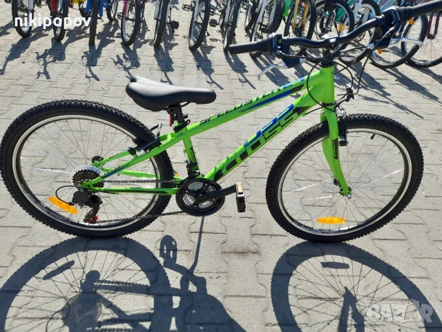 CROSS Велосипед 24" SPEEDSTER зелен, снимка 2 - Велосипеди - 53848865