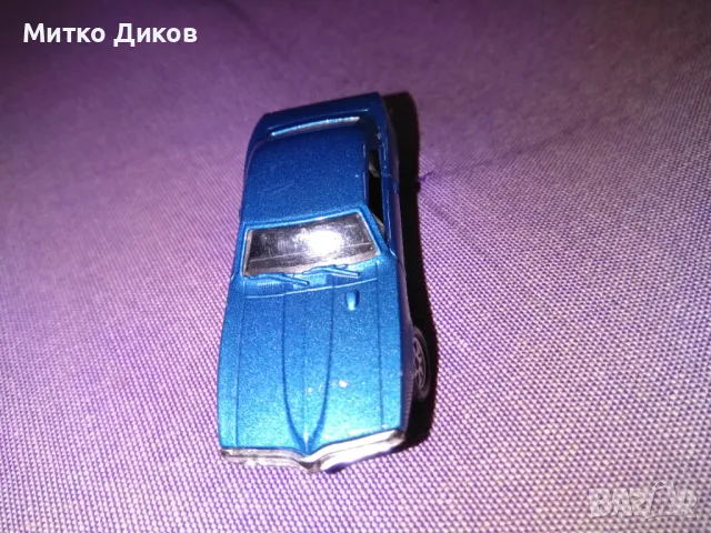Метална количка колекционерска Pontiac Firebird 1967 Welly 1:34, снимка 6 - Колекции - 50257124