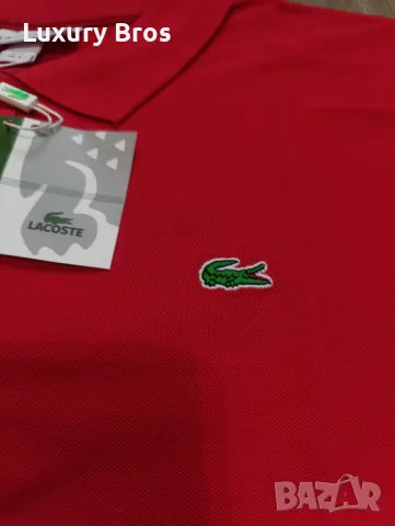 Мъжки тениски Lacoste, снимка 5 - Тениски - 46844781