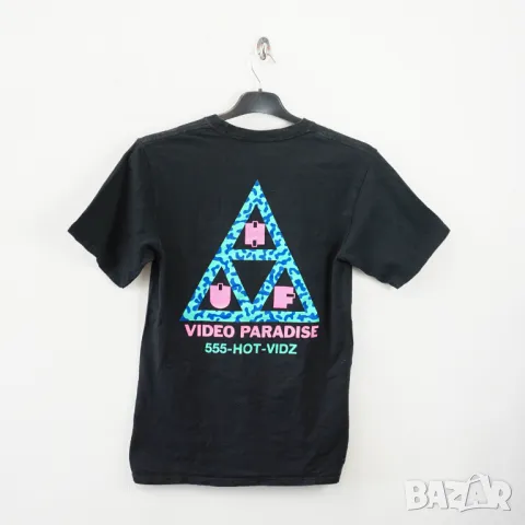 HUF Video Paradise Graphic Tee - оригинална тениска - S, снимка 3 - Тениски - 47119429