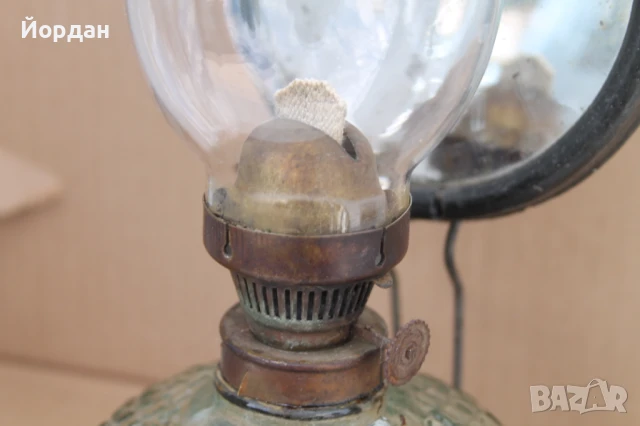 Оригинална газена лампа, снимка 3 - Антикварни и старинни предмети - 50897073