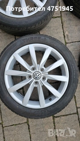 205 50 17 VW, снимка 4 - Гуми и джанти - 54096655