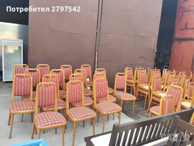 Дървени столове А60, снимка 1 - Столове - 45696218